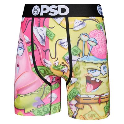 PSD SpongeBob SquarePants Cash & Diamonds Boxer Briefs