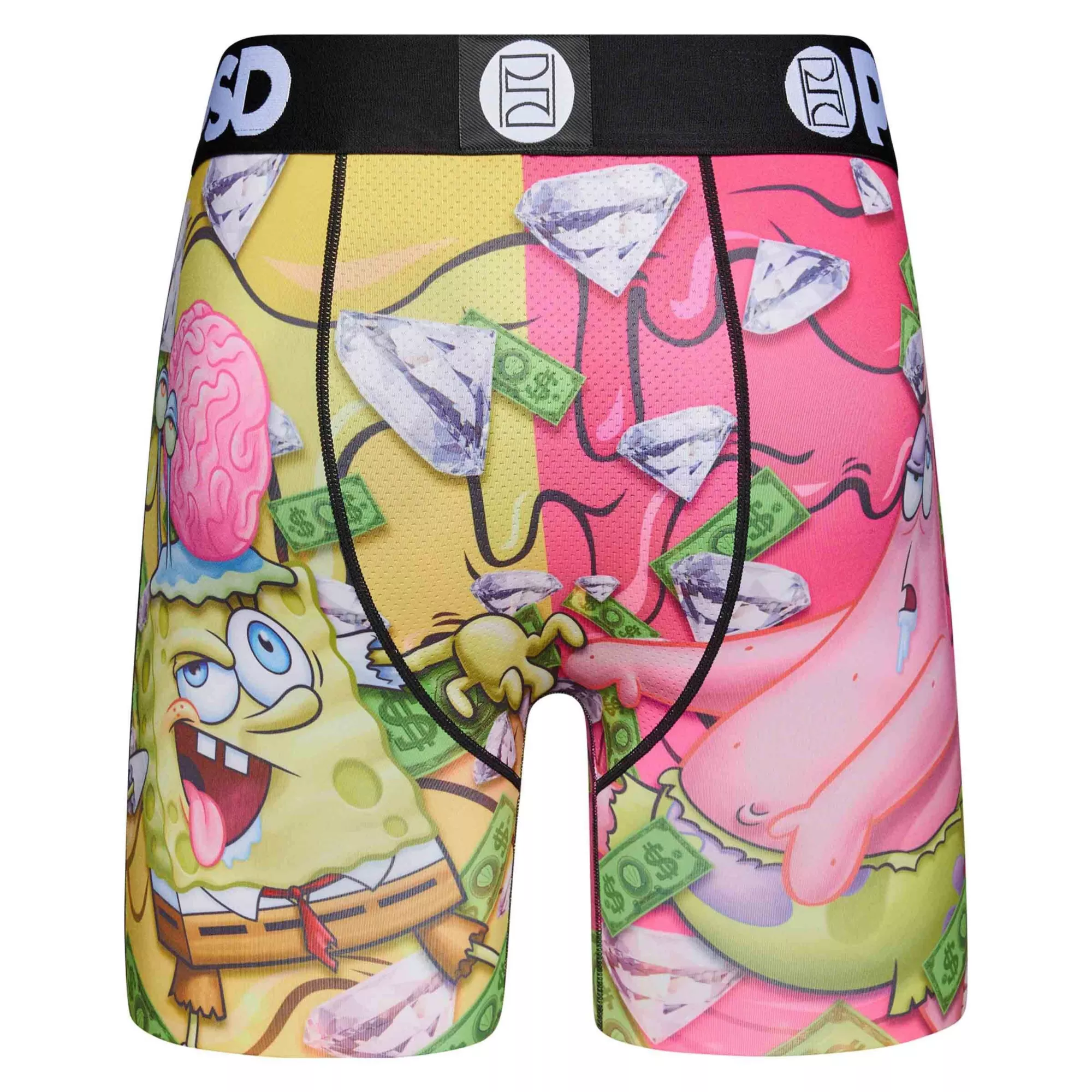 PSD SpongeBob SquarePants Cash & Diamonds Boxer Briefs at Spencer's