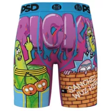 PSD Pickle Rick Trippy Boxer Briefs - Rick and Morty at Spencer's