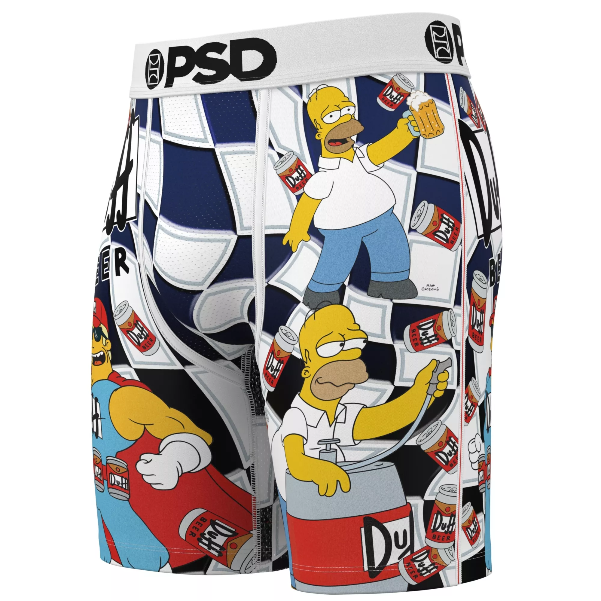PSD Simpsons Duff Boxer Briefs