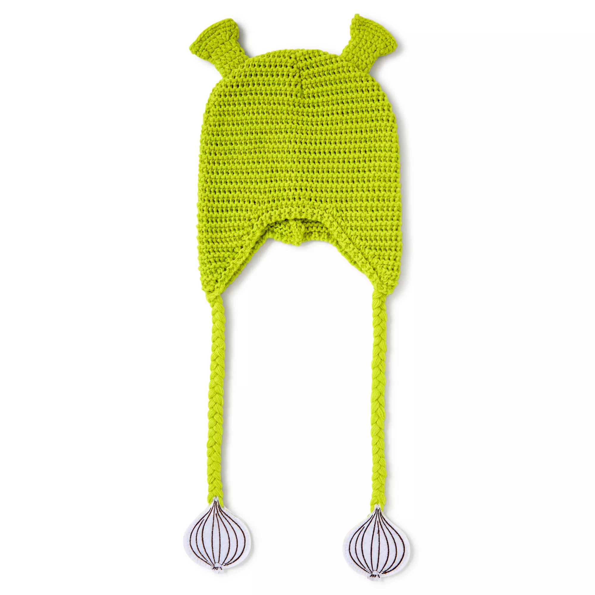 Onion Thick Knit Laplander Hat - Shrek at Spencer's