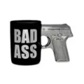 Bad Ass Gun Hand Coffee Mug - 20 oz. at Spencer's