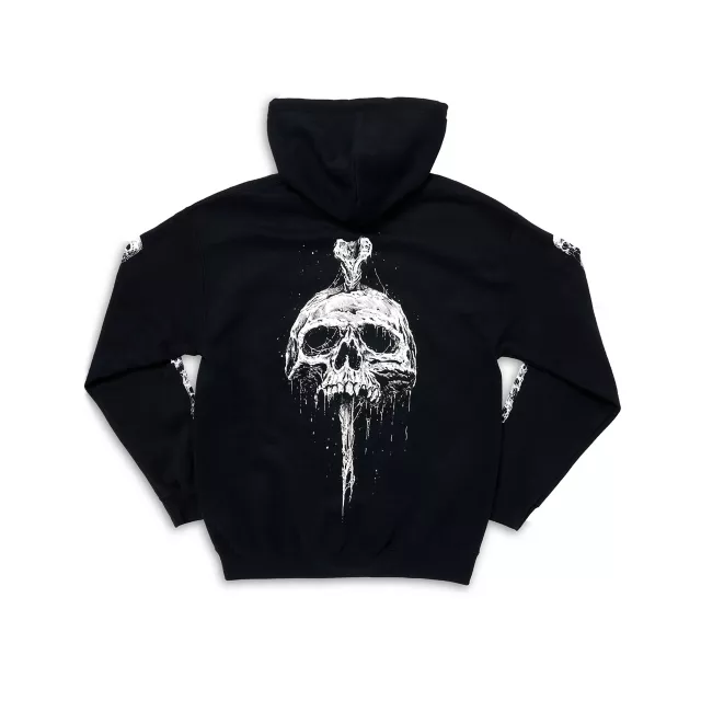 Skull Knife Hoodie - Riddick Art at Spencer's