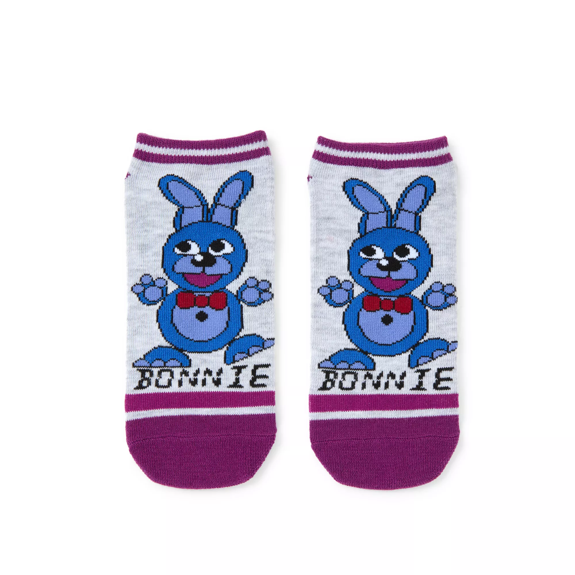 Freddy Bonnie and Chica Ankle Socks 5 Pair - Five Nights at Freddy's