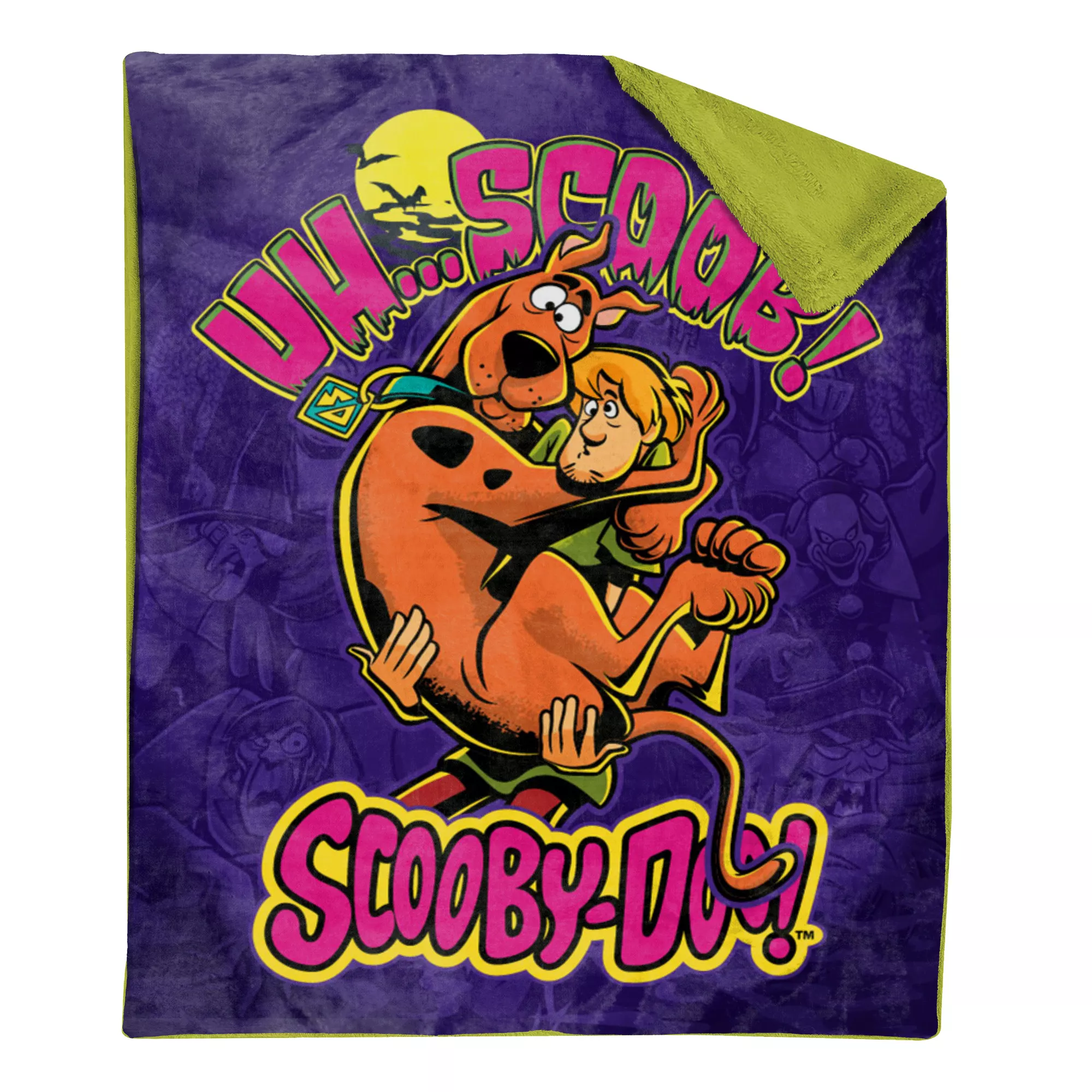 Uhhh Scoob Fleece Blanket - Scooby-Doo at Spencer's