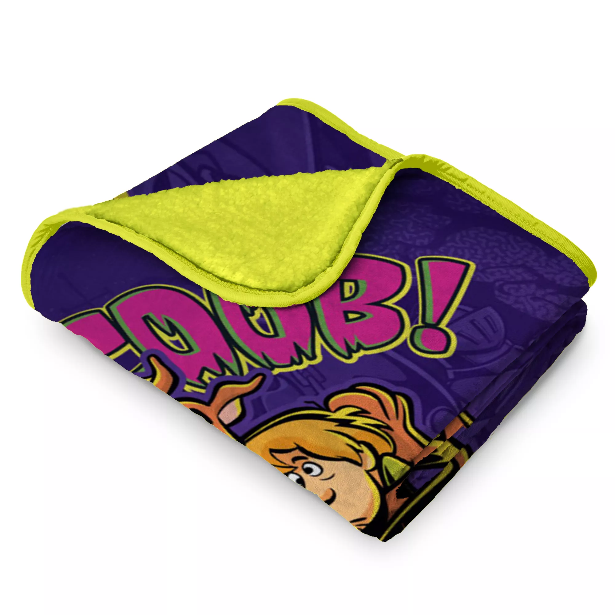 Uhhh Scoob Fleece Blanket - Scooby-Doo at Spencer's
