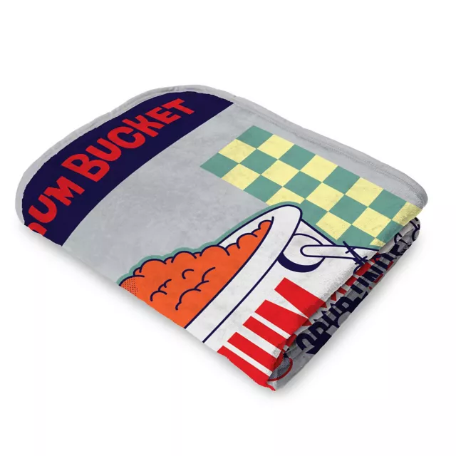 SpongeBob SquarePants Chum is Fum Double-Sided Fleece Blanket at Spencer's