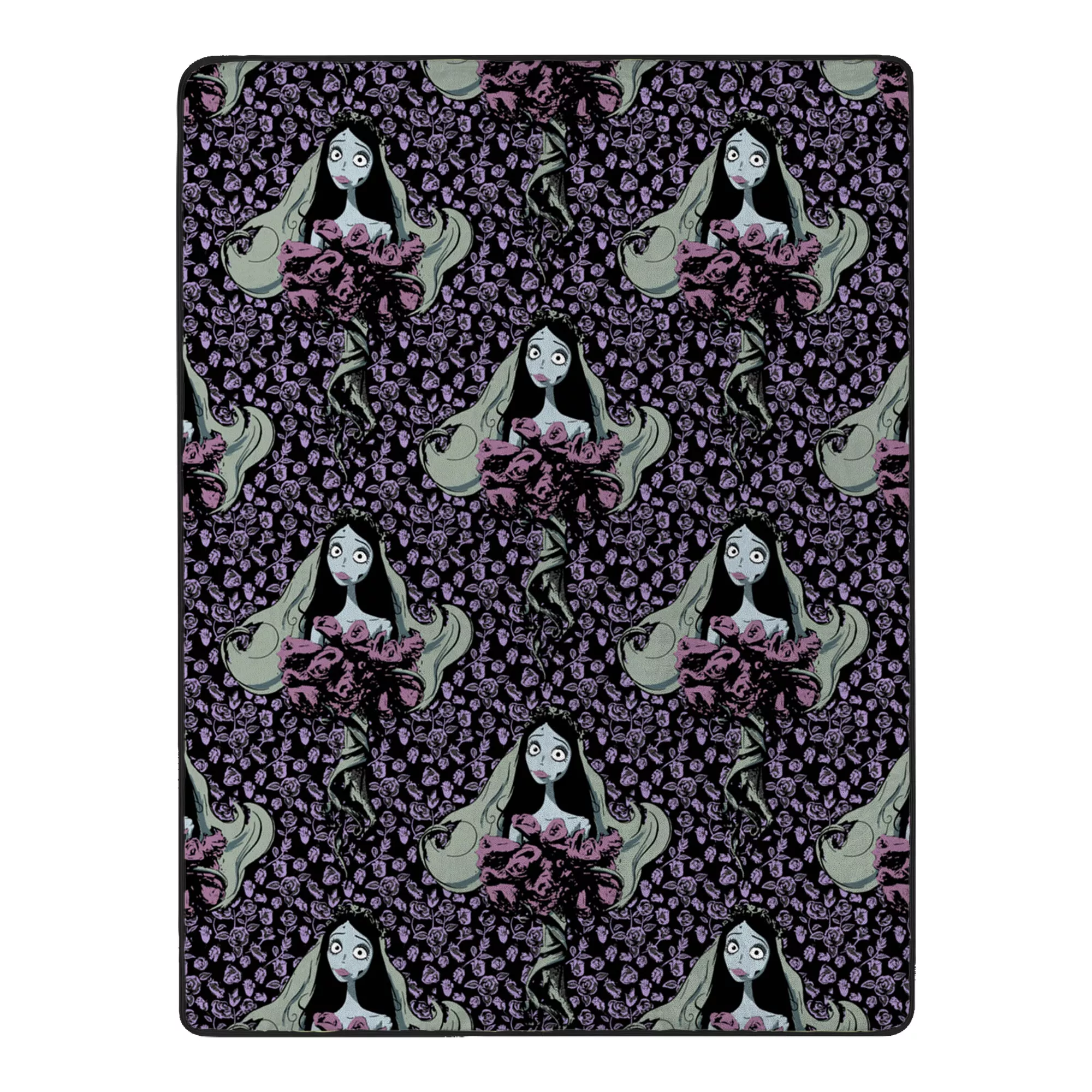 Corpse Bride Tie-Dye Double Sided Fleece Blanket at Spencer's