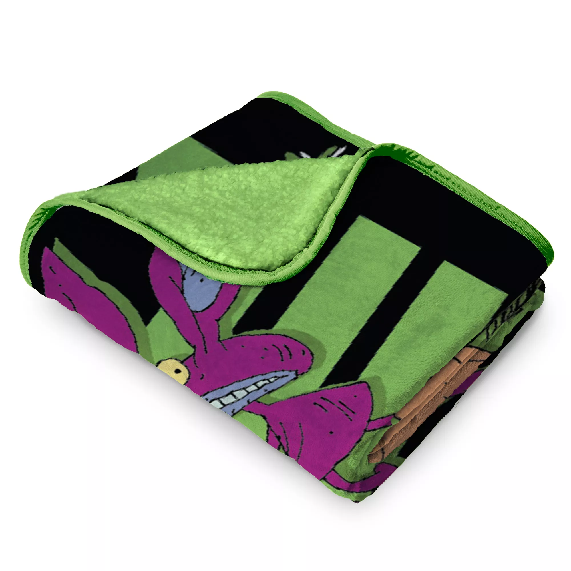 Ahh Real Monsters Fleece Blanket at Spencer's