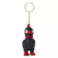 Squeeze Me Rubber Chicken Keychain at Spencer's