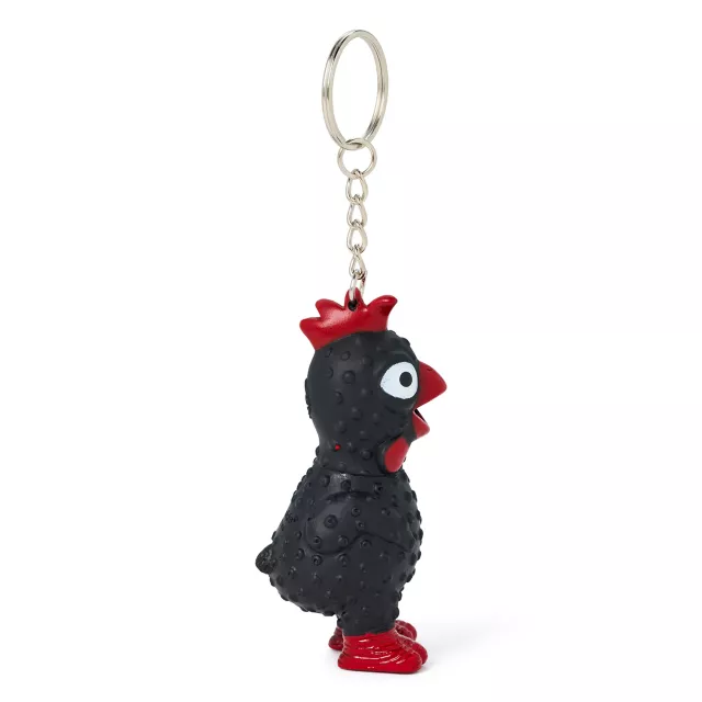Squeeze Me Rubber Chicken Keychain at Spencer's