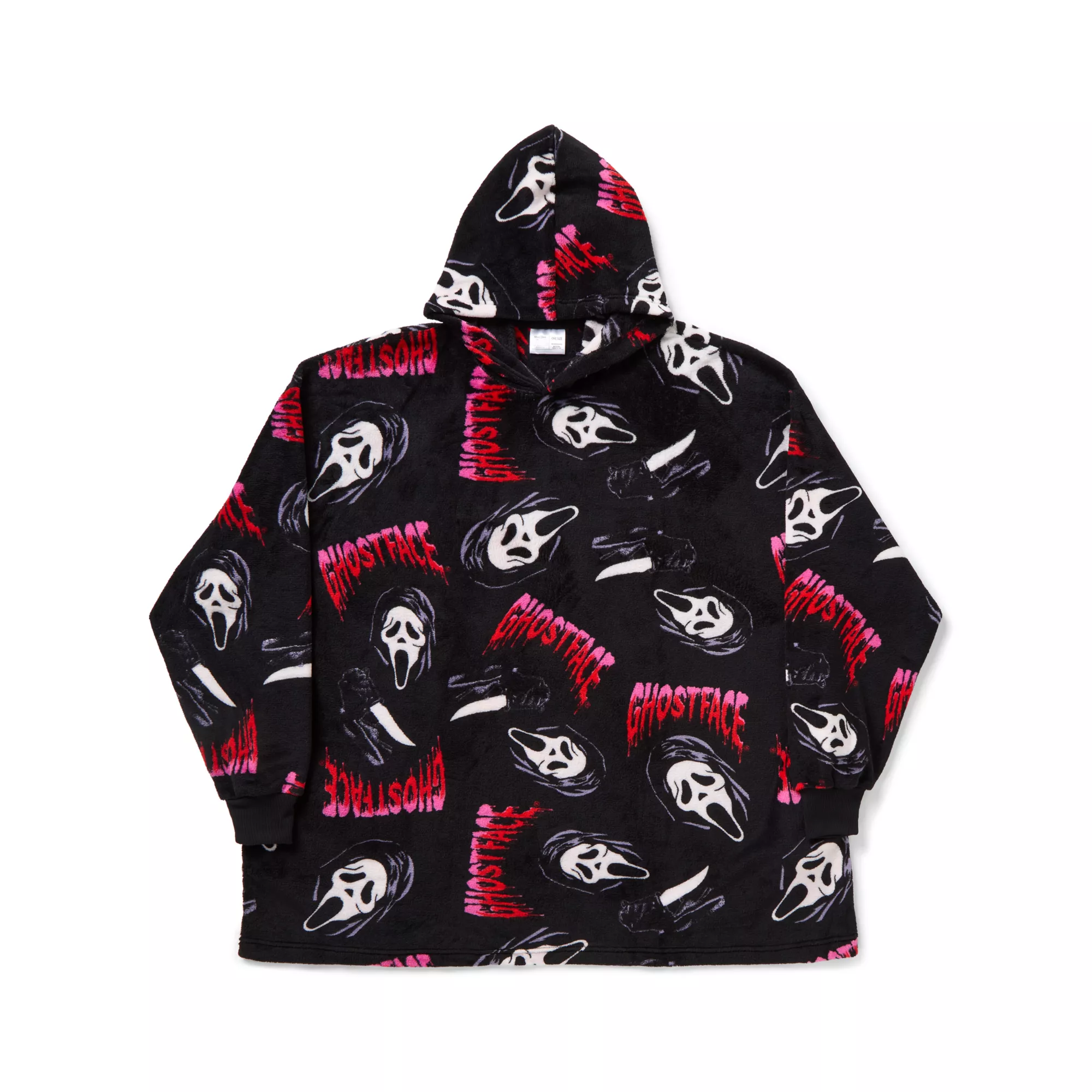 Ghost Face Oversized Hoodie
