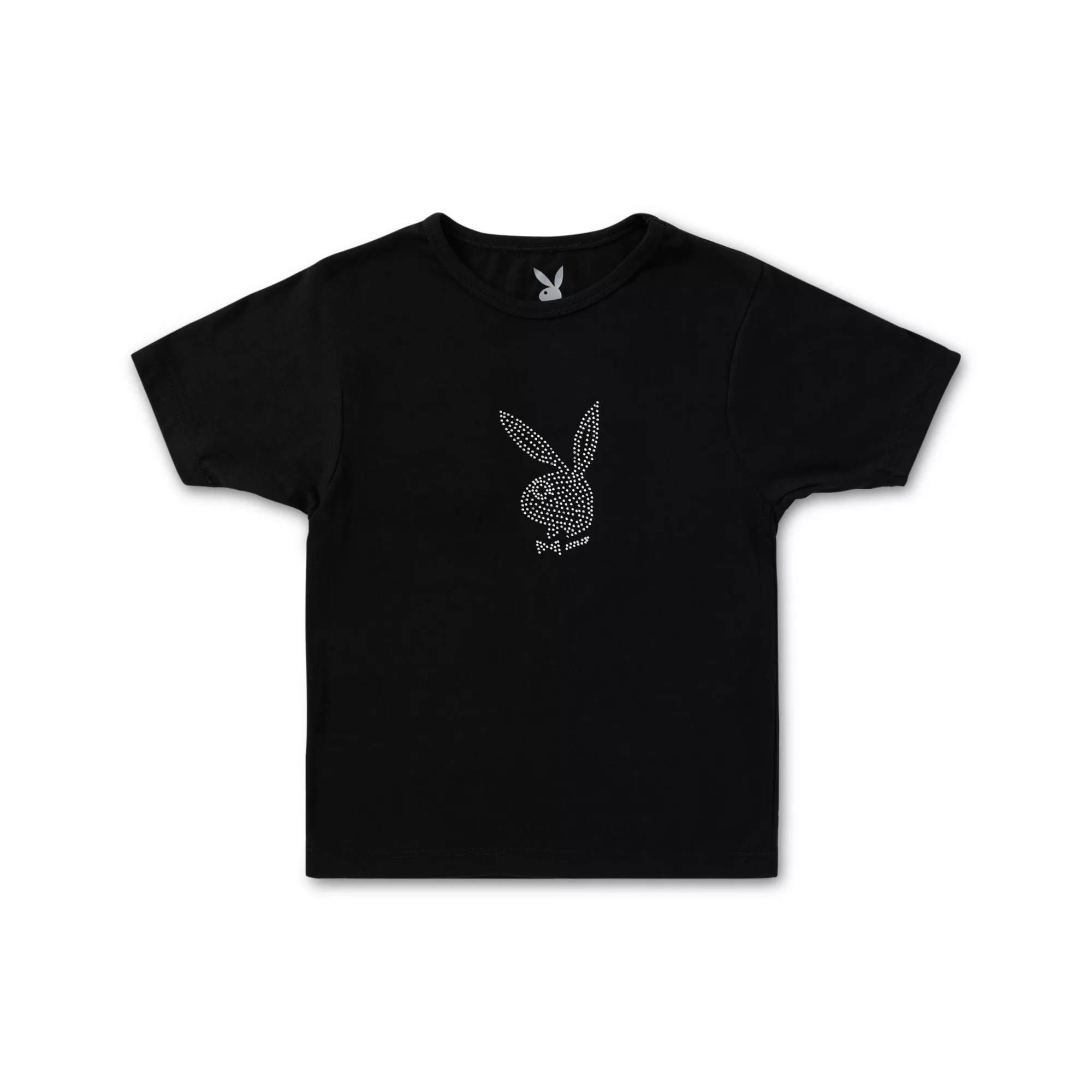Rhinestone Playboy Bunny Logo Baby T Shirt at Spencer's
