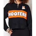 Hooters Quarter Zip Sweater at Spencer's