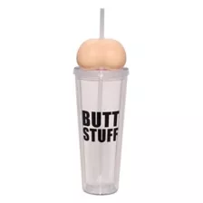 Butt Stuff Molded Cup with Straw - 24 oz. at Spencer's
