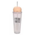 Butt Stuff Molded Cup with Straw - 24 oz. at Spencer's