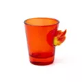 Flame Insert Decal Shot Glass - 2 oz. at Spencer's
