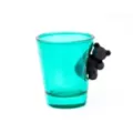 Teal Gummy Bear Insert Shot Glass - 2 oz. at Spencer's