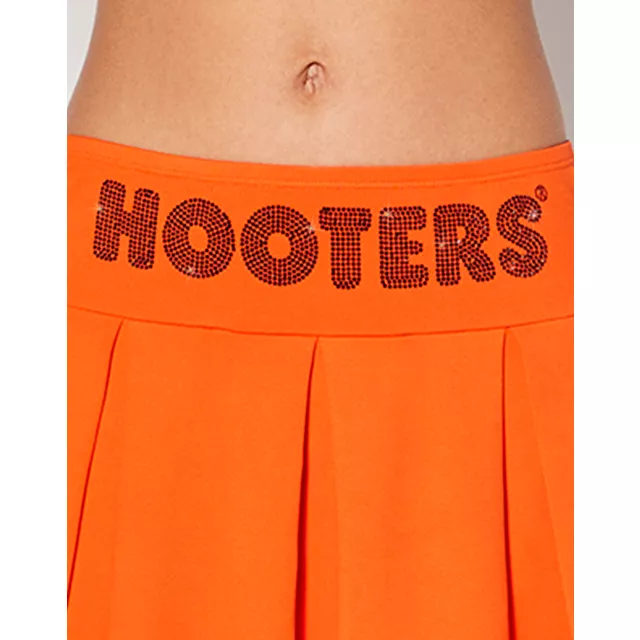 Orange Hooters Rhinestone Skirt at Spencer's