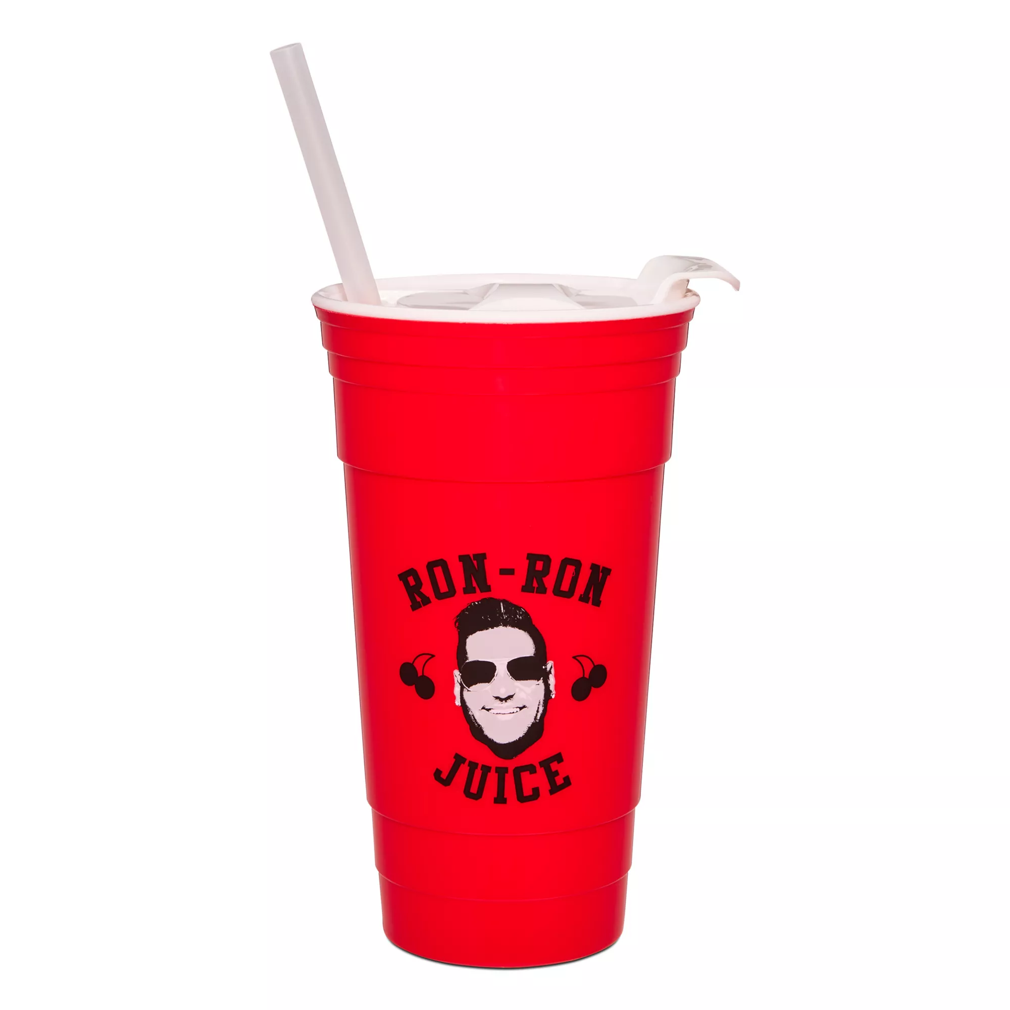 Jersey Shore Ron Ron Juice Cup with Straw - 32 oz. at Spencer's