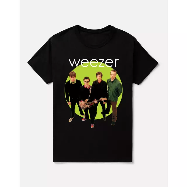 Weezer Green Circle T Shirt at Spencer's