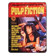 Pulp Fiction Cover Fleece Blanket at Spencer's