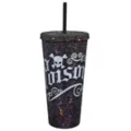 Poison Rhinestone Cup with Straw - 20 oz. at Spencer's