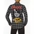 Grey and Black Chucky Flannel at Spirit Halloween
