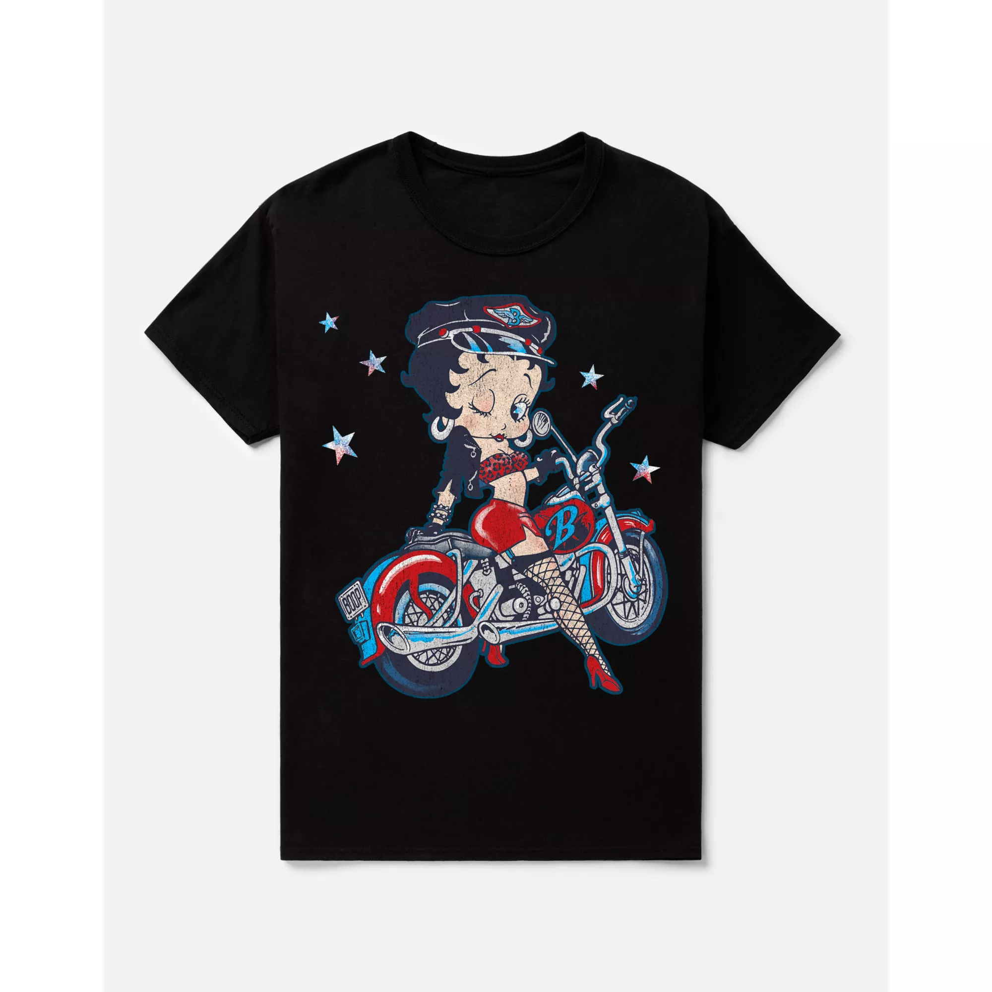 Betty Boop Rider T Shirt at Spencer's
