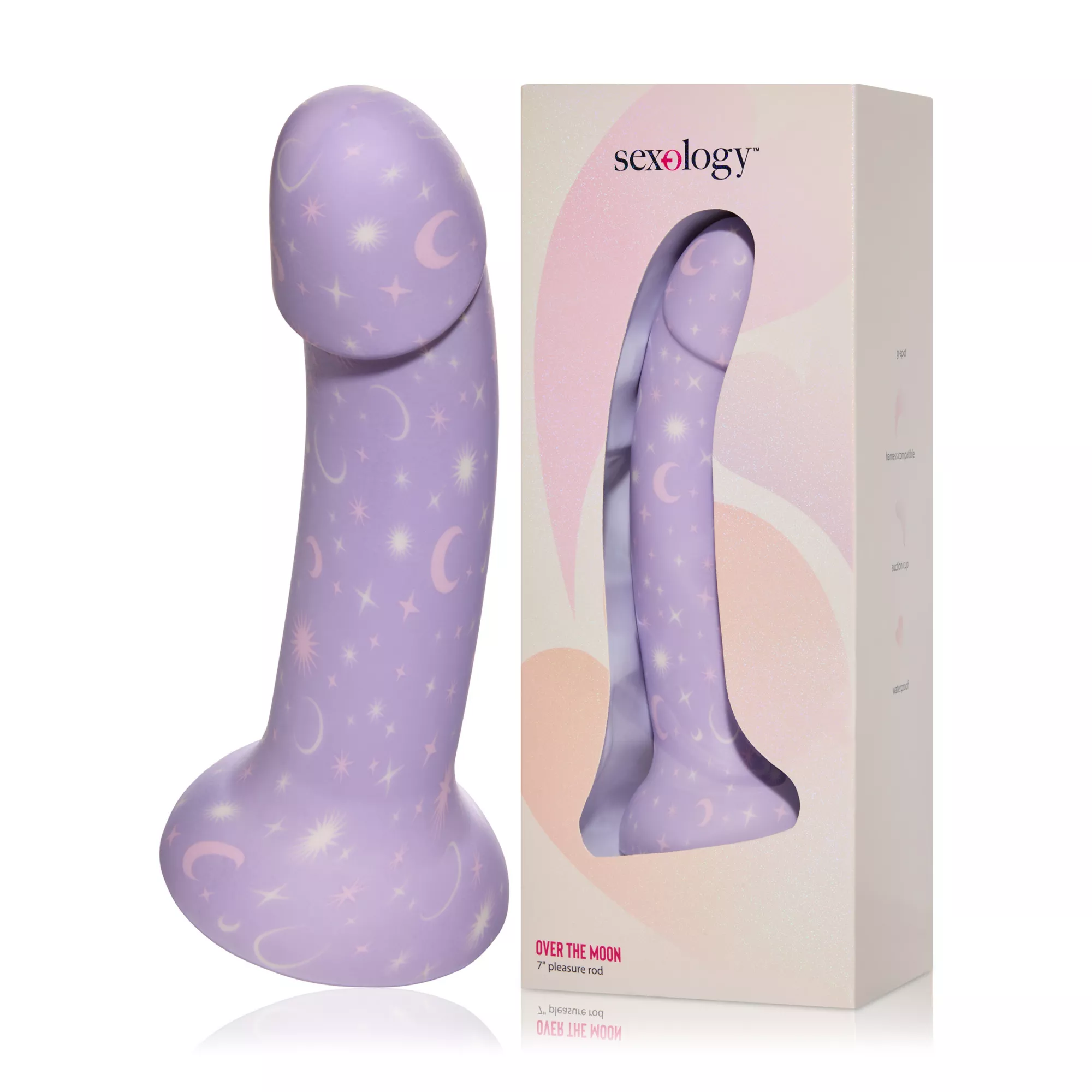 Over the Moon Pleasure Rod Dildo 7 Inch - Sexology at Spencer's