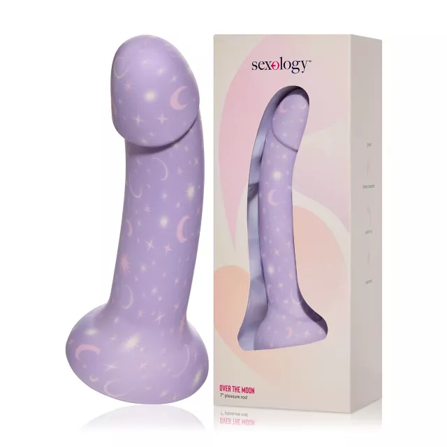 Over the Moon Pleasure Rod Dildo 7 Inch - Sexology at Spencer's