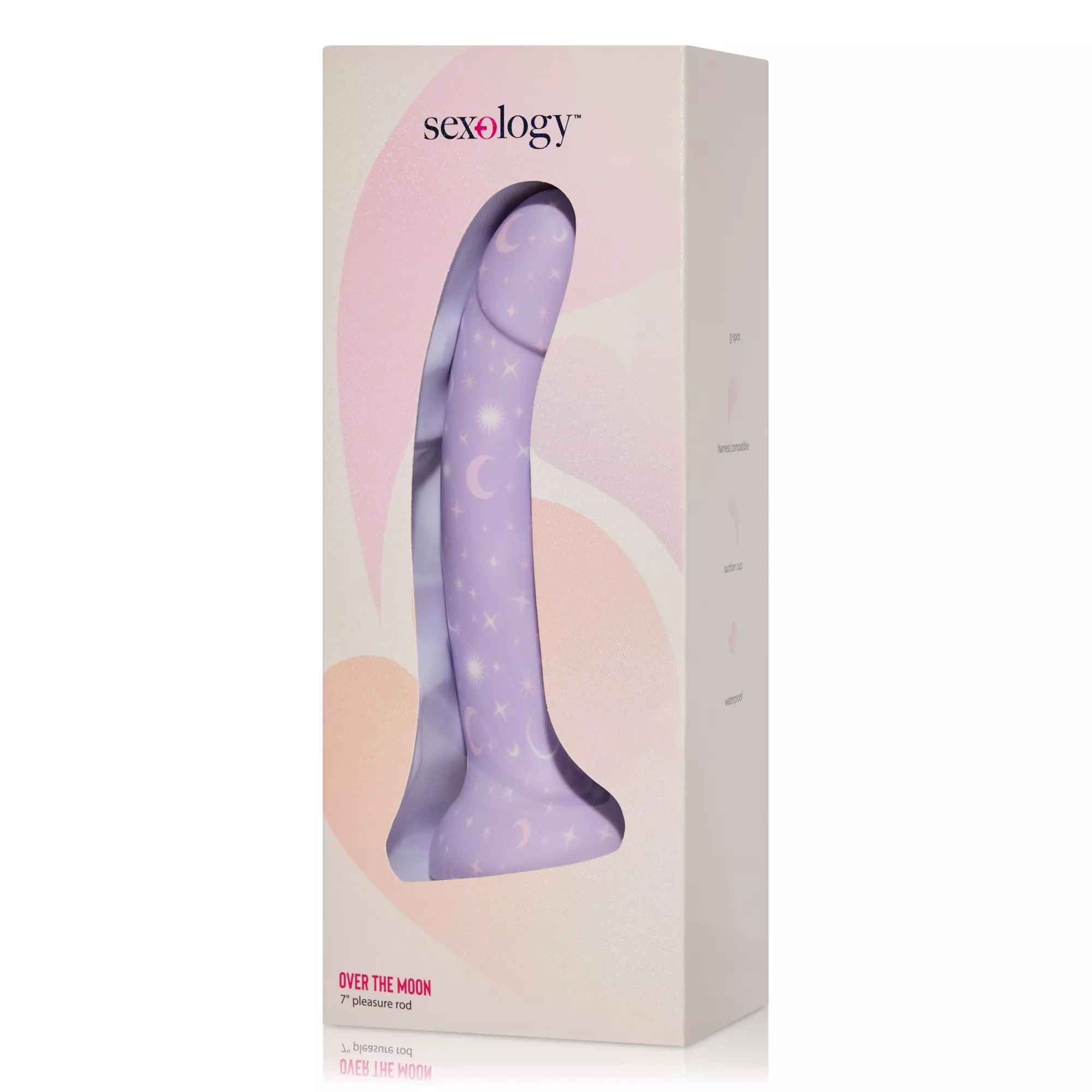Over the Moon Pleasure Rod Dildo 7 Inch - Sexology at Spencer's