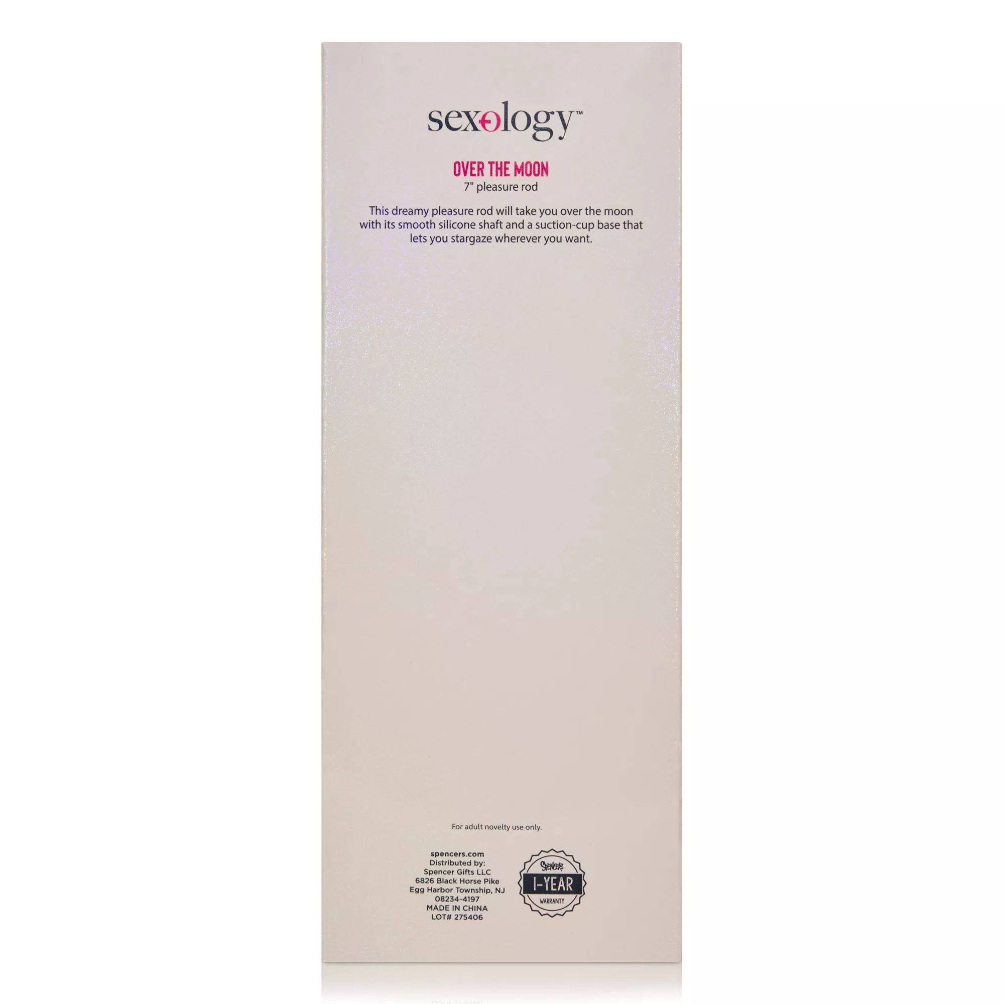 Over the Moon Pleasure Rod Dildo 7 Inch - Sexology at Spencer's