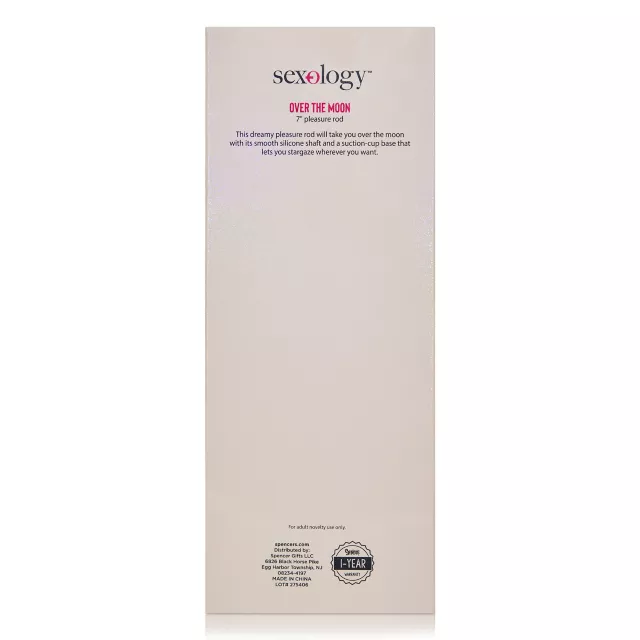 Over the Moon Pleasure Rod Dildo 7 Inch - Sexology at Spencer's