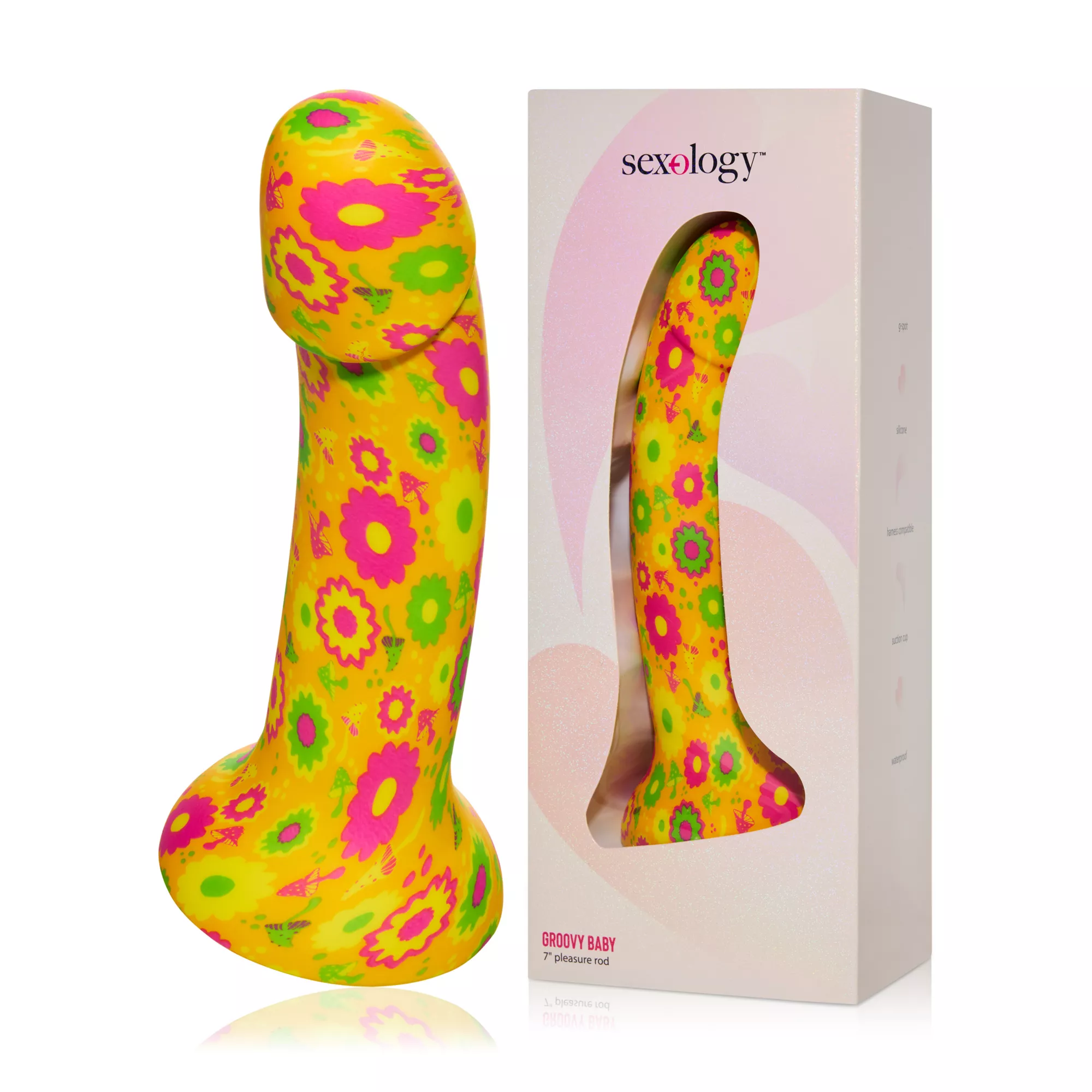 Groovy Baby Pleasure Rod Dildo 7 Inch - Sexology at Spencer's