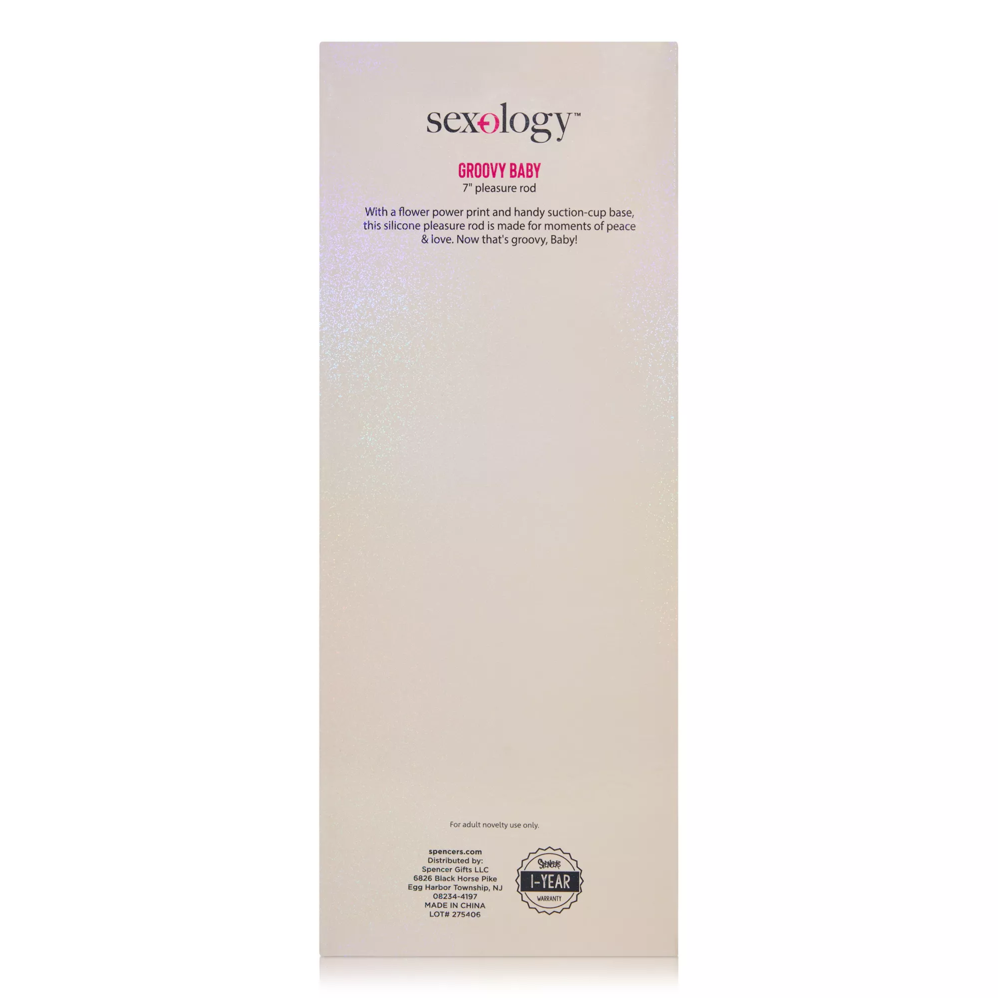 Groovy Baby Pleasure Rod Dildo 7 Inch - Sexology at Spencer's