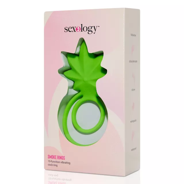 Sexology Smoke Rings Vibrating Cock Ring at Spencer's
