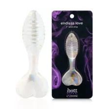 Endless Love Glass Butt Plug - Hott Love Extreme at Spencer's