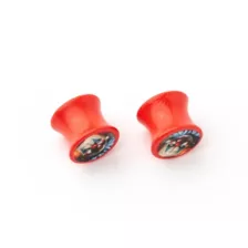 Scary Clown Red Plugs at Spencer's