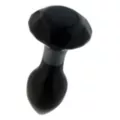 Black Beauty Glass Butt Plug - Hott Love at Spencer's