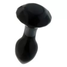 Black Beauty Glass Butt Plug - Hott Love at Spencer's