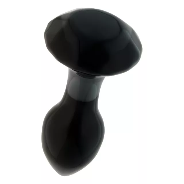 Black Beauty Glass Butt Plug - Hott Love at Spencer's