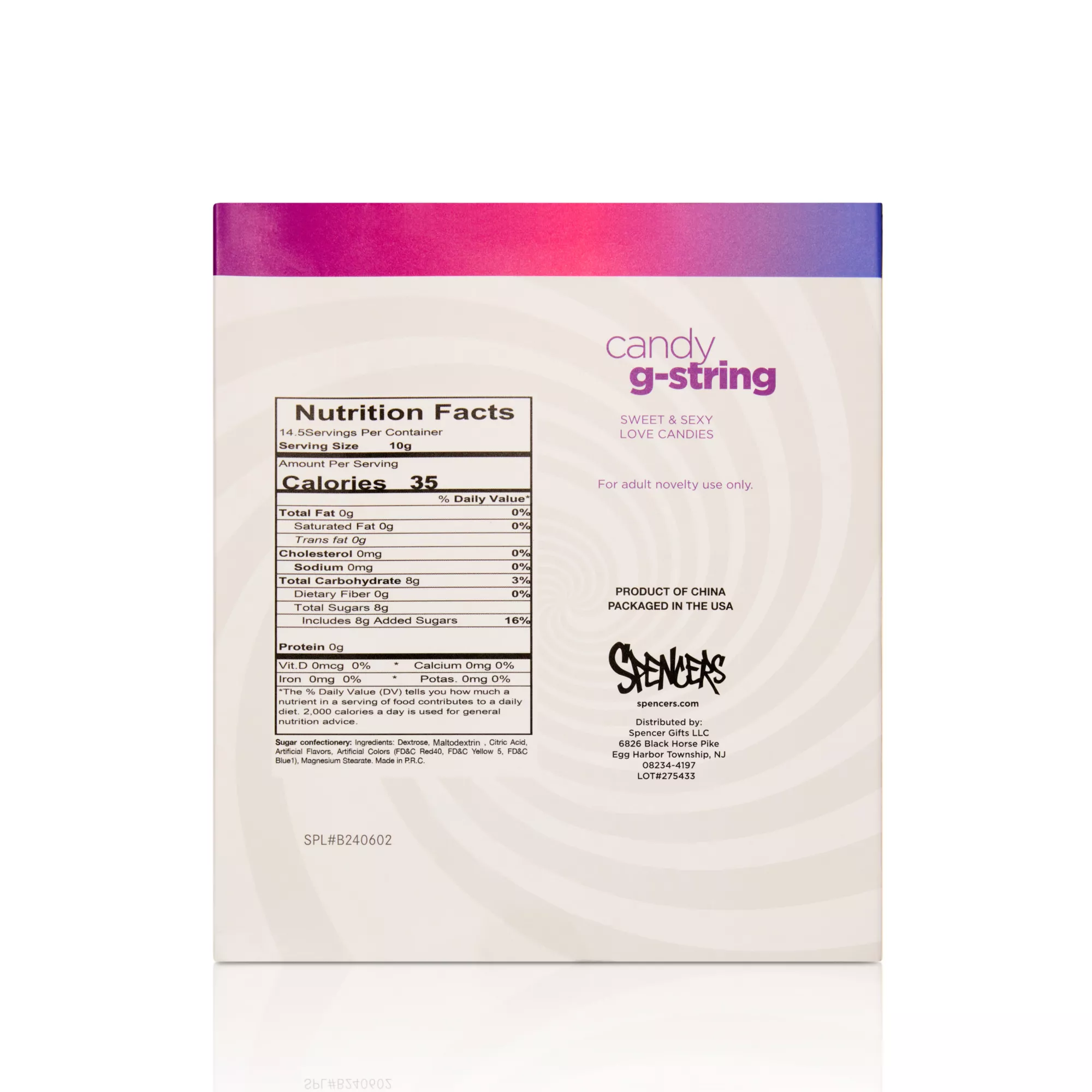 Candy G-String Panties at Spencer's