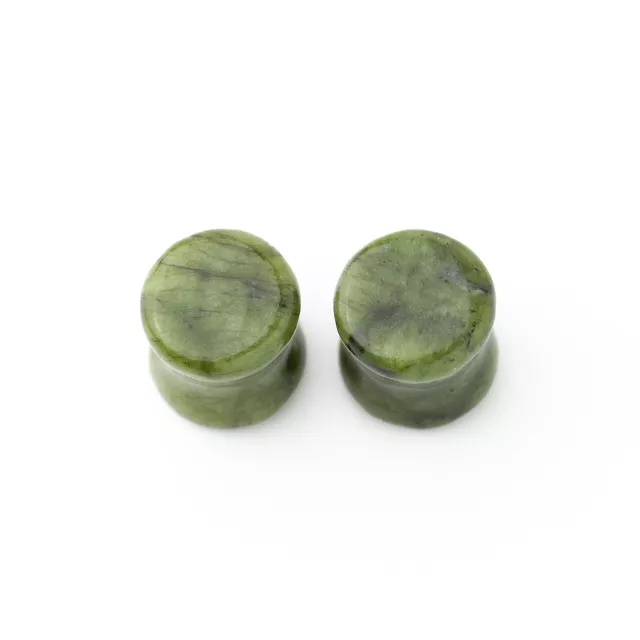 Jade Stone Plugs - 00 Gauge at Spencer's