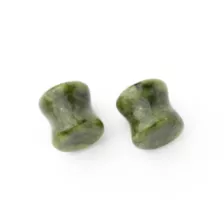 Jade Stone Plugs - 00 Gauge at Spencer's