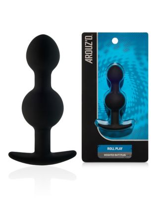 Roll Play Weighted Butt Plug - Arouz'd