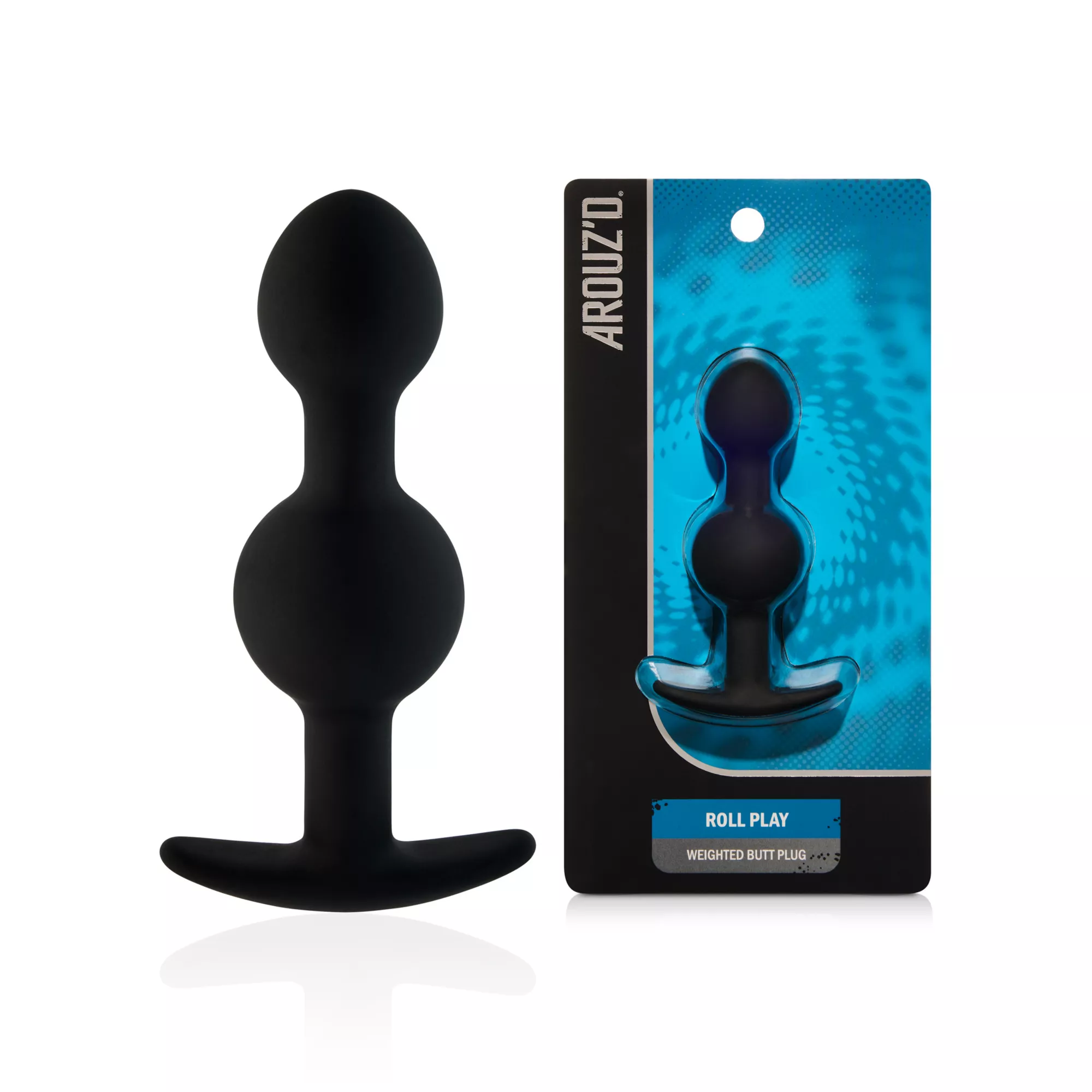 Roll Play Weighted Butt Plug - Arouz'd