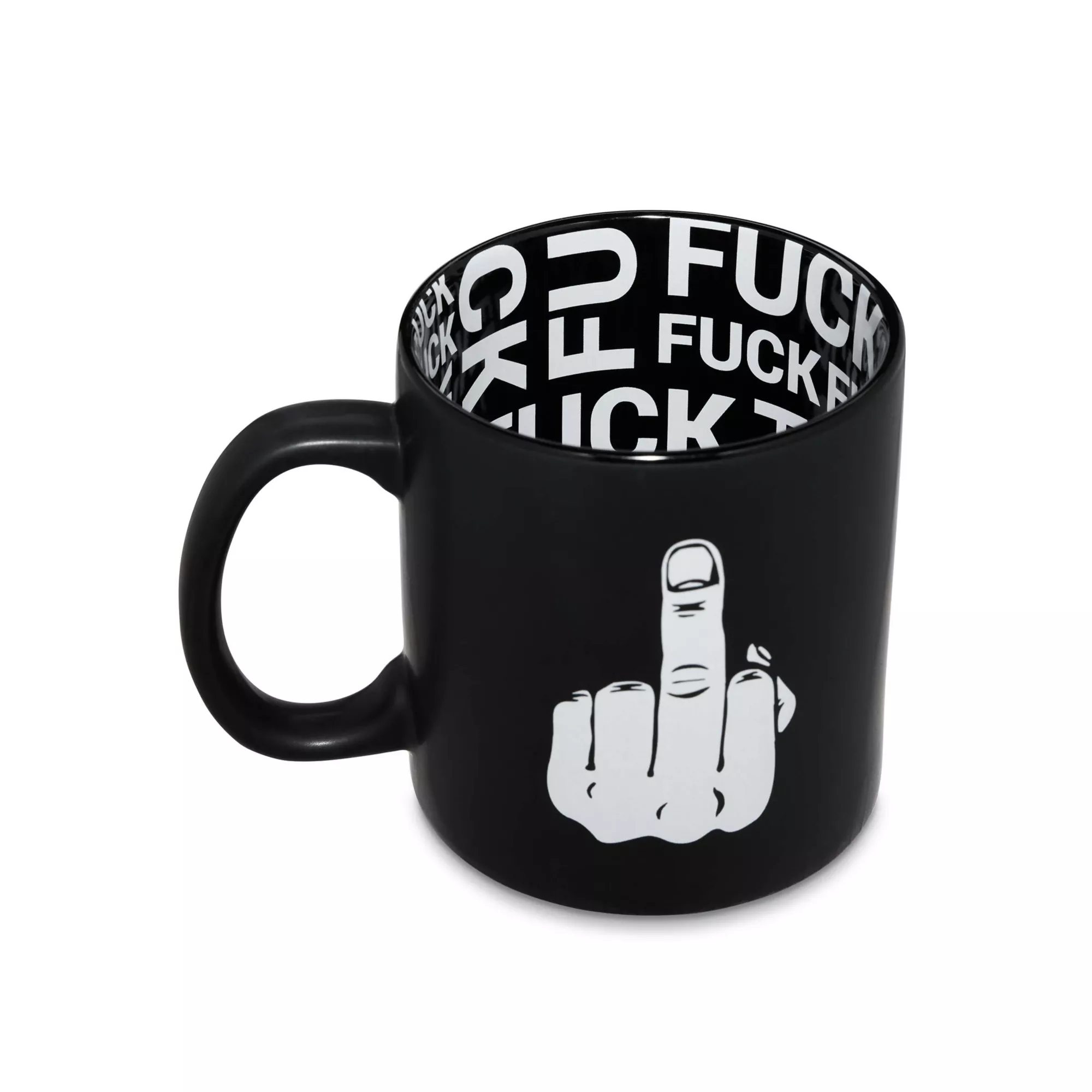 Middle Finger Coffee Mug - 22 oz.