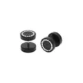 Black Shine Glitter Fake Plugs - 16 Gauge at Spencer's