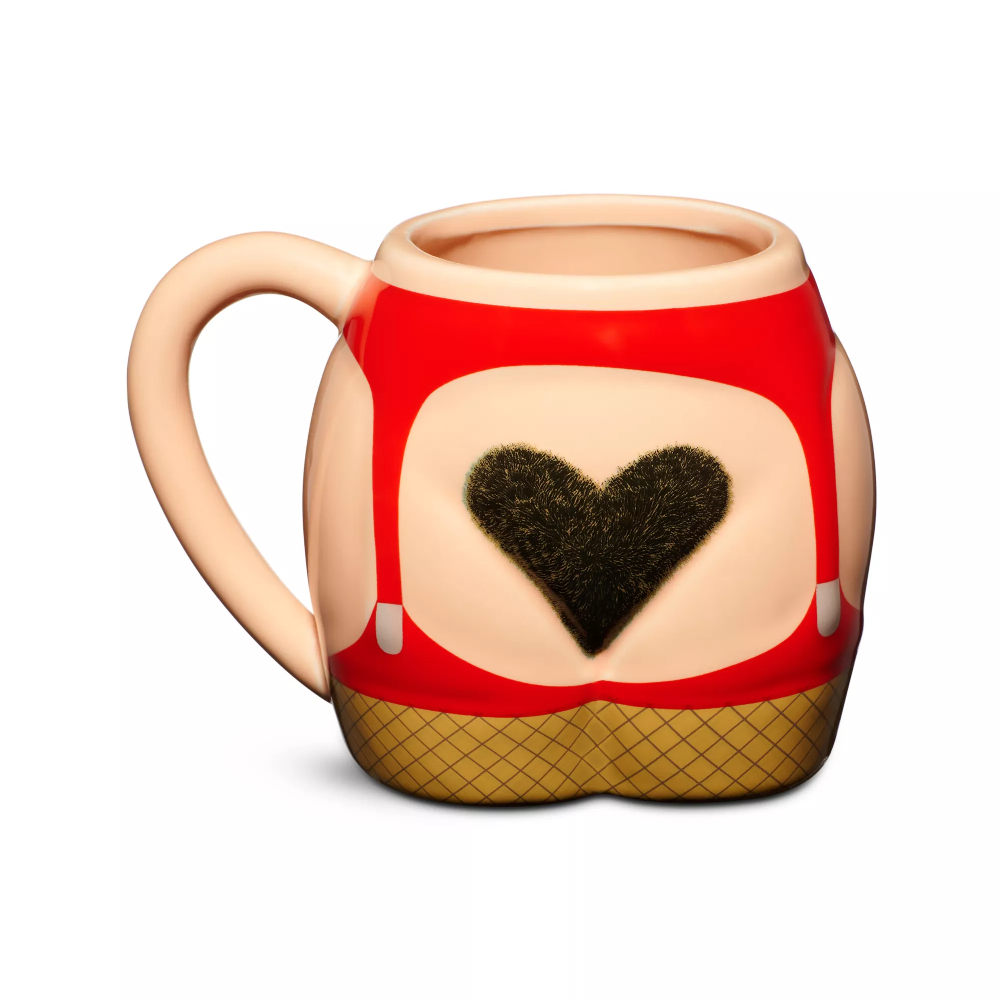 Sexy Thigh Highs Heart Molded Coffee Mug at Spencer's